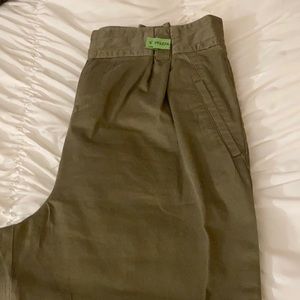 Army green pants